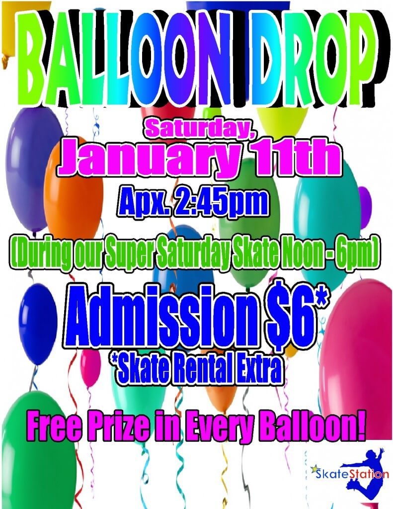 Balloon Drop Jan 2014