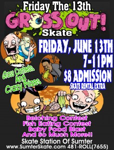 Gross out Skate June 2014